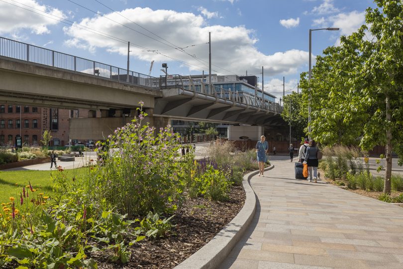 Broadmarsh in Nottingham public walkway