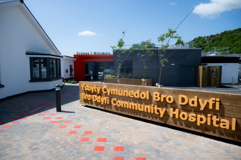 External of Bro Ddyfi Community Hospital