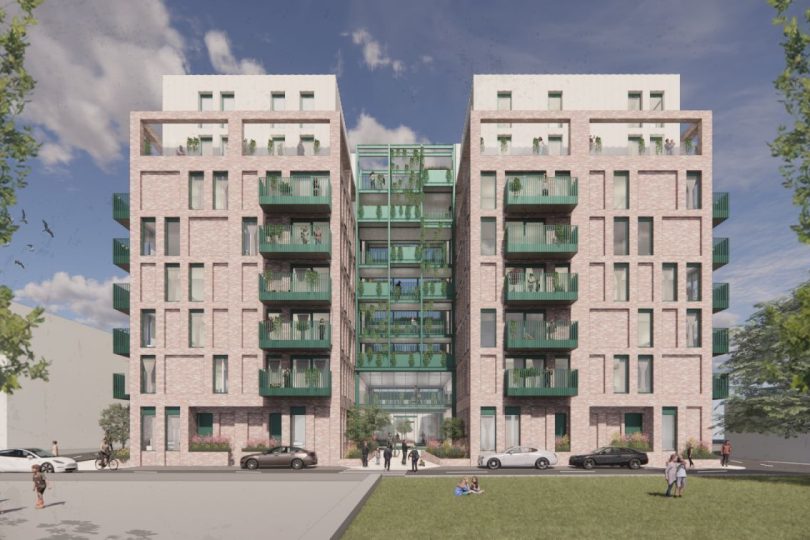 Visual of Midland Road, a residential development