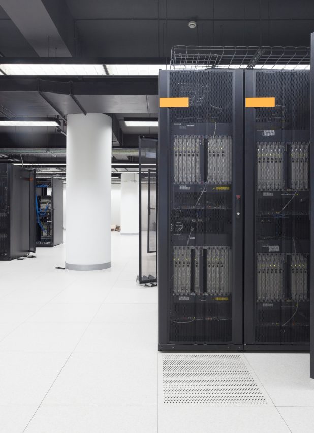 Internal of a data centre