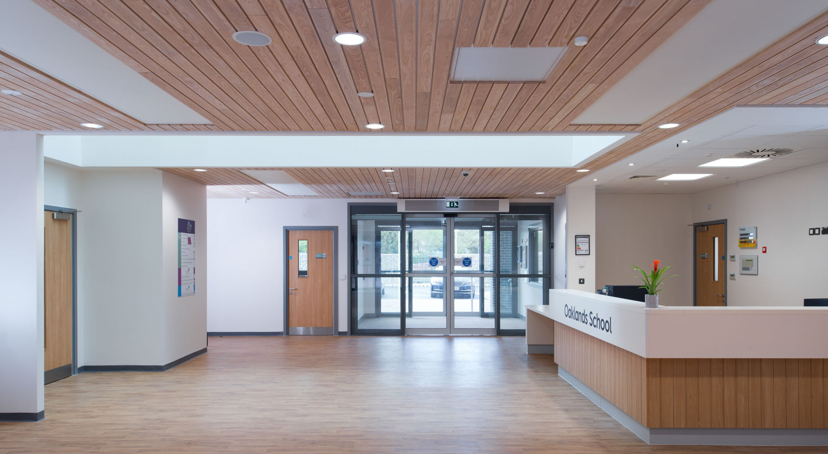 Internal of school reception