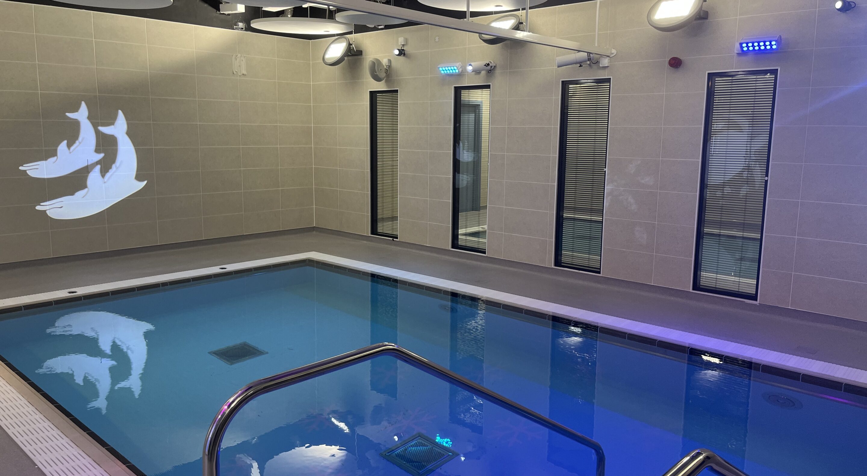 Swimming pool at Woodland View School