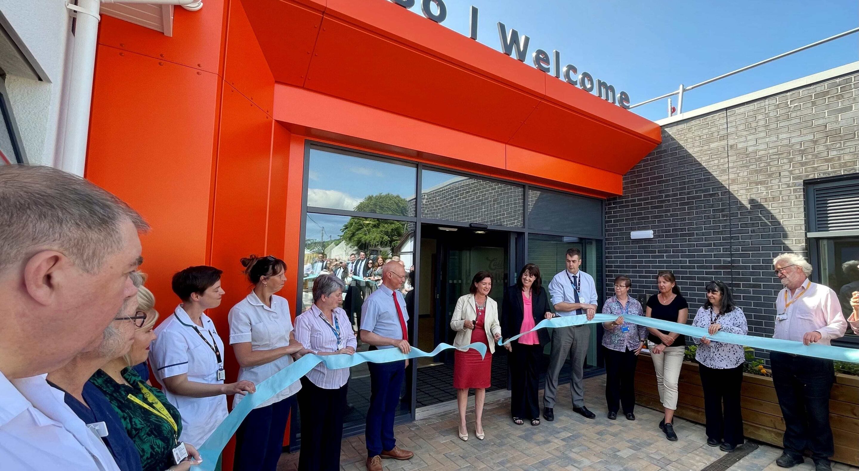 Opening of Bro Ddyfi Community Hospital