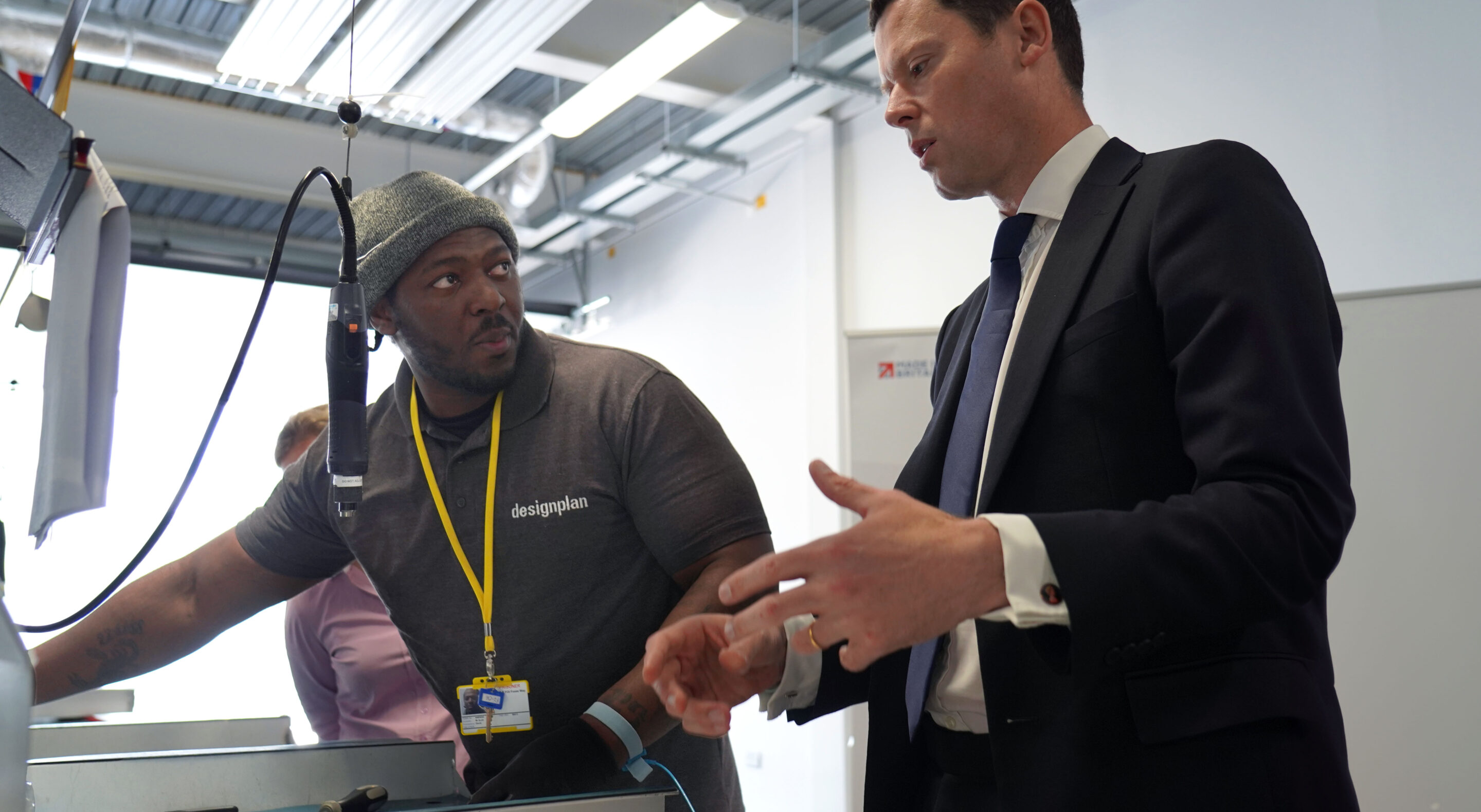 Alex Chalk at HMP Fosse Way