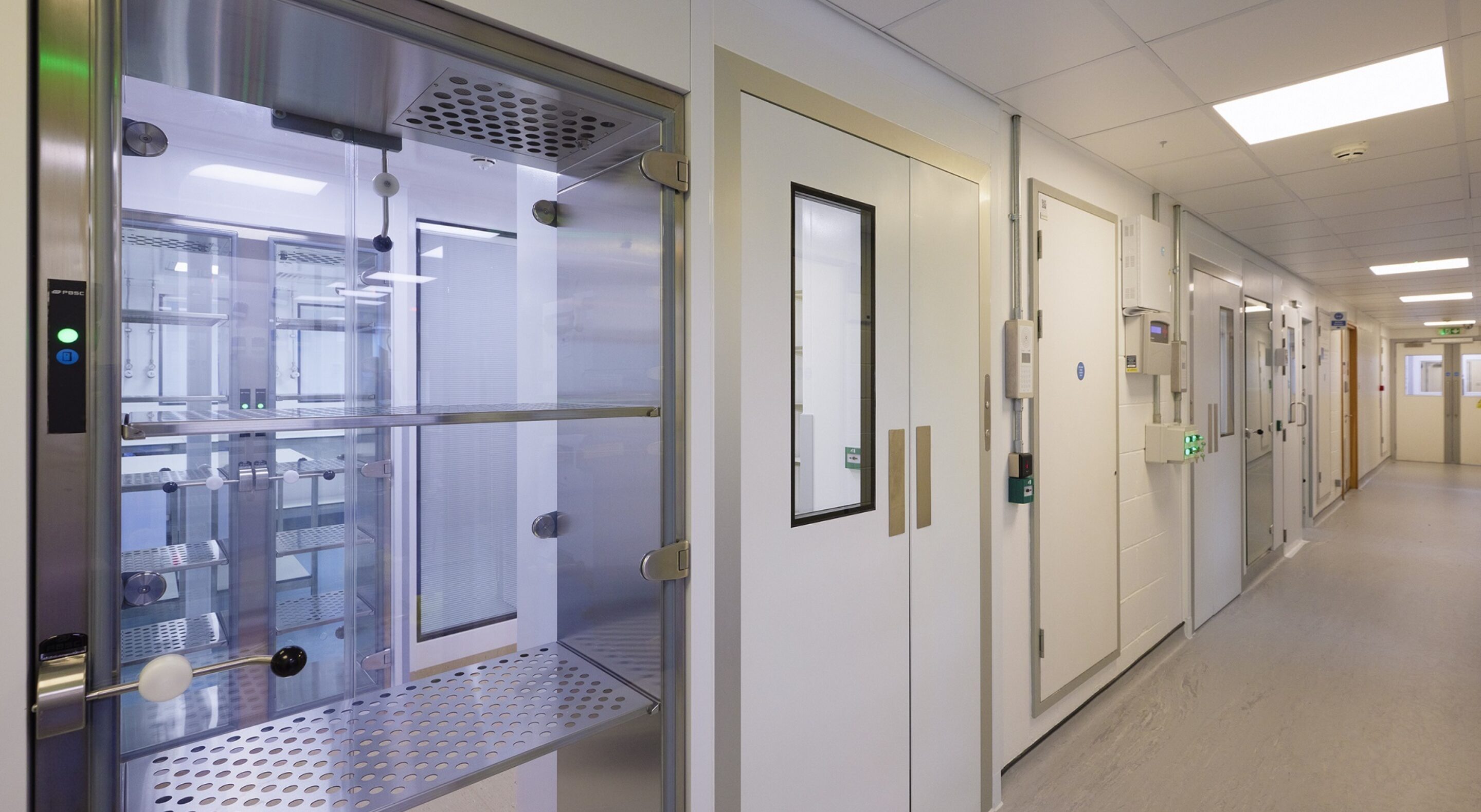 Internal of a gene facility at King's College London