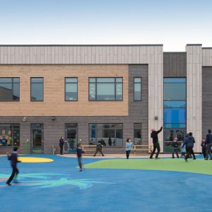 External of Marjory Kinnon School