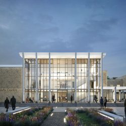 Visual of a new school development