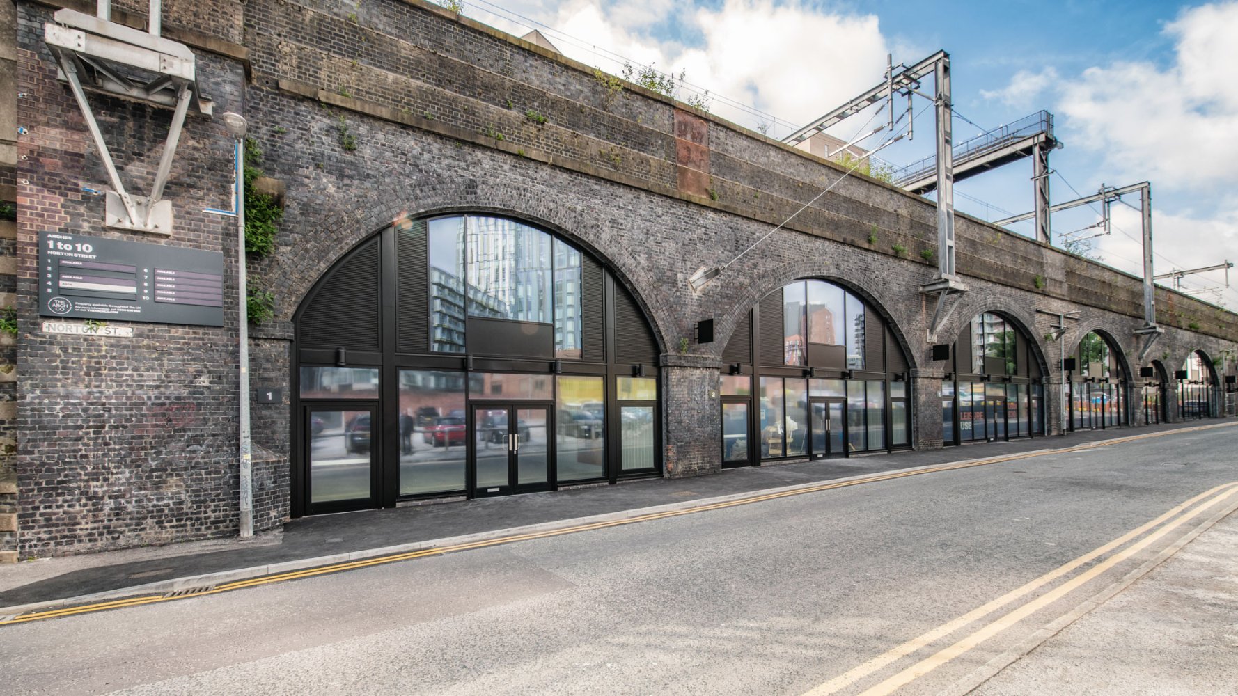 Railway arches