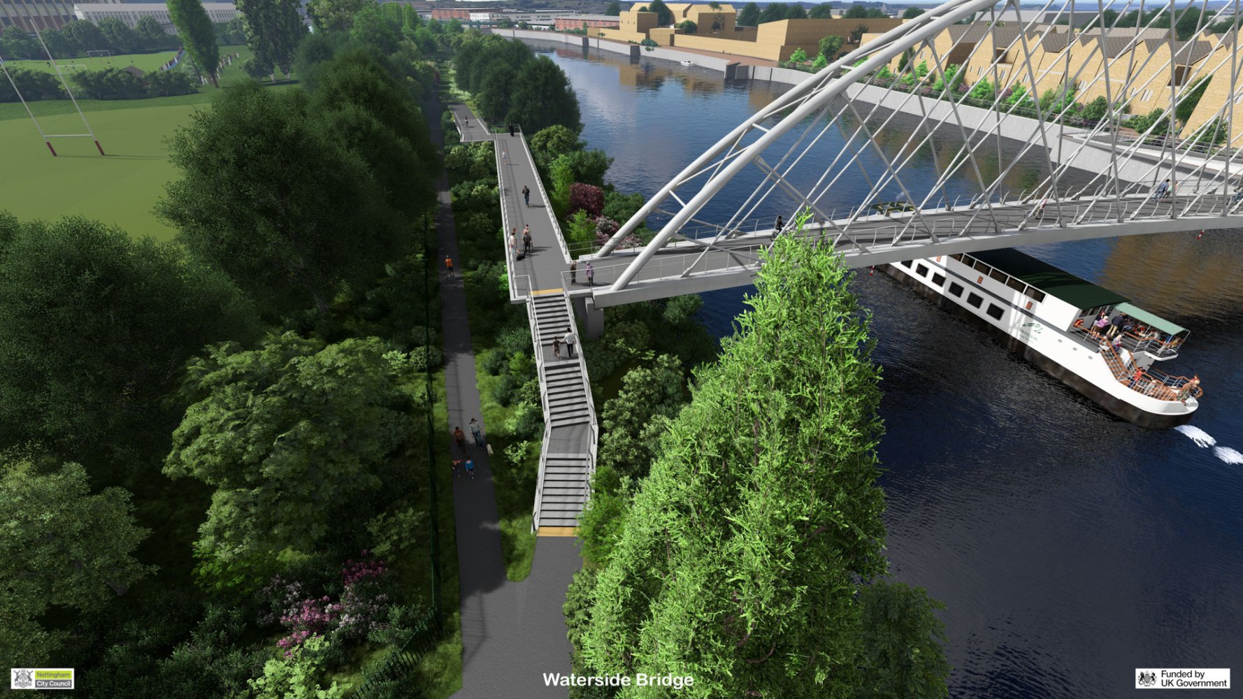 Bridge on the river.