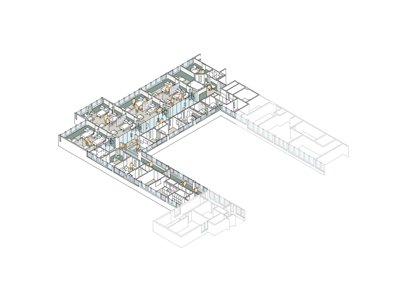 Graphic of proposed floorplan