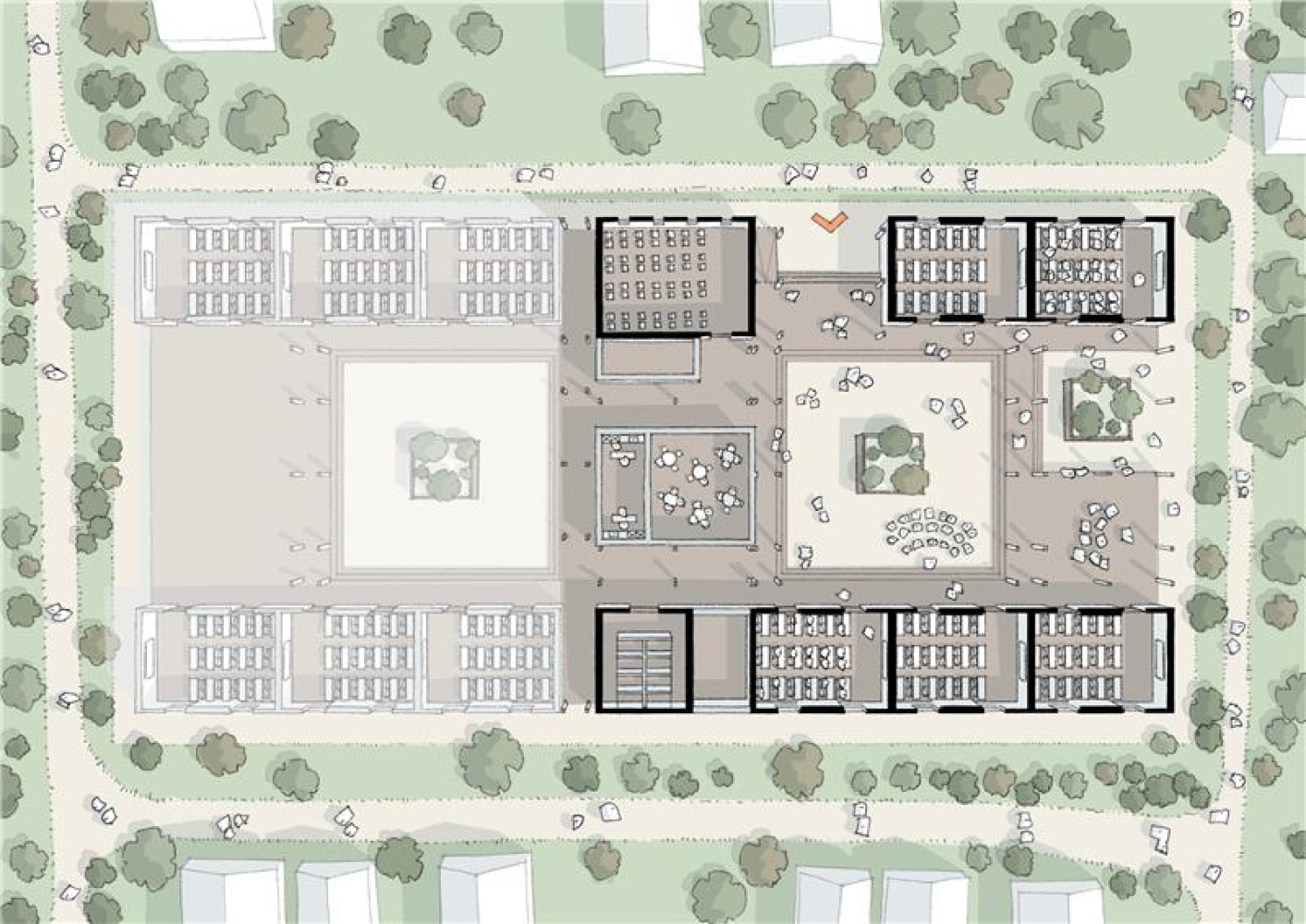 Floorplan of School Project