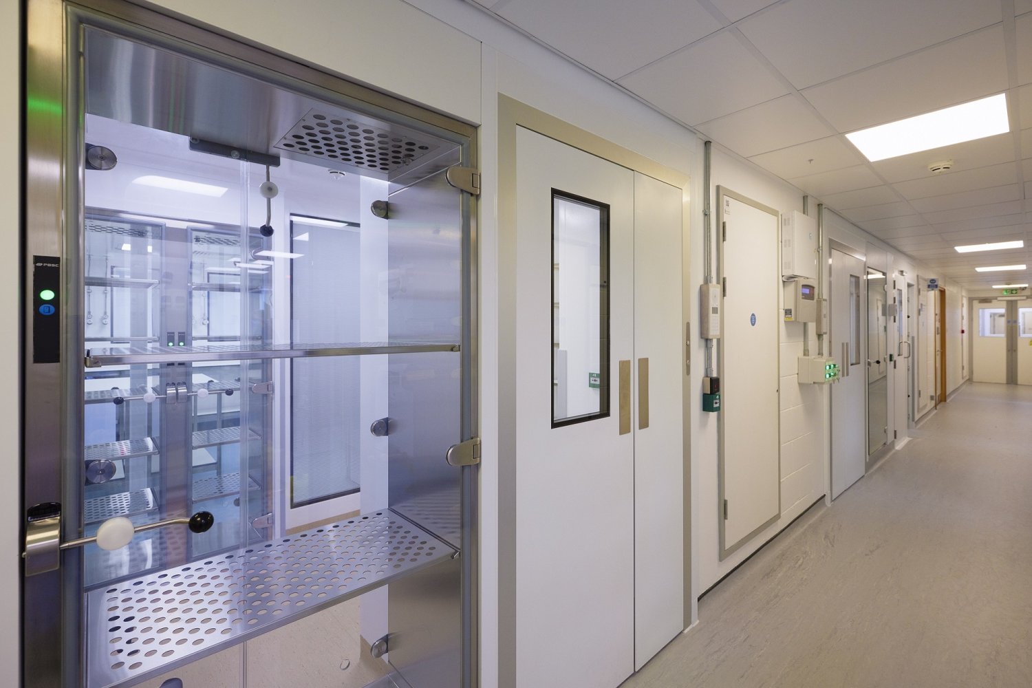 Internal of a gene facility at King's College London