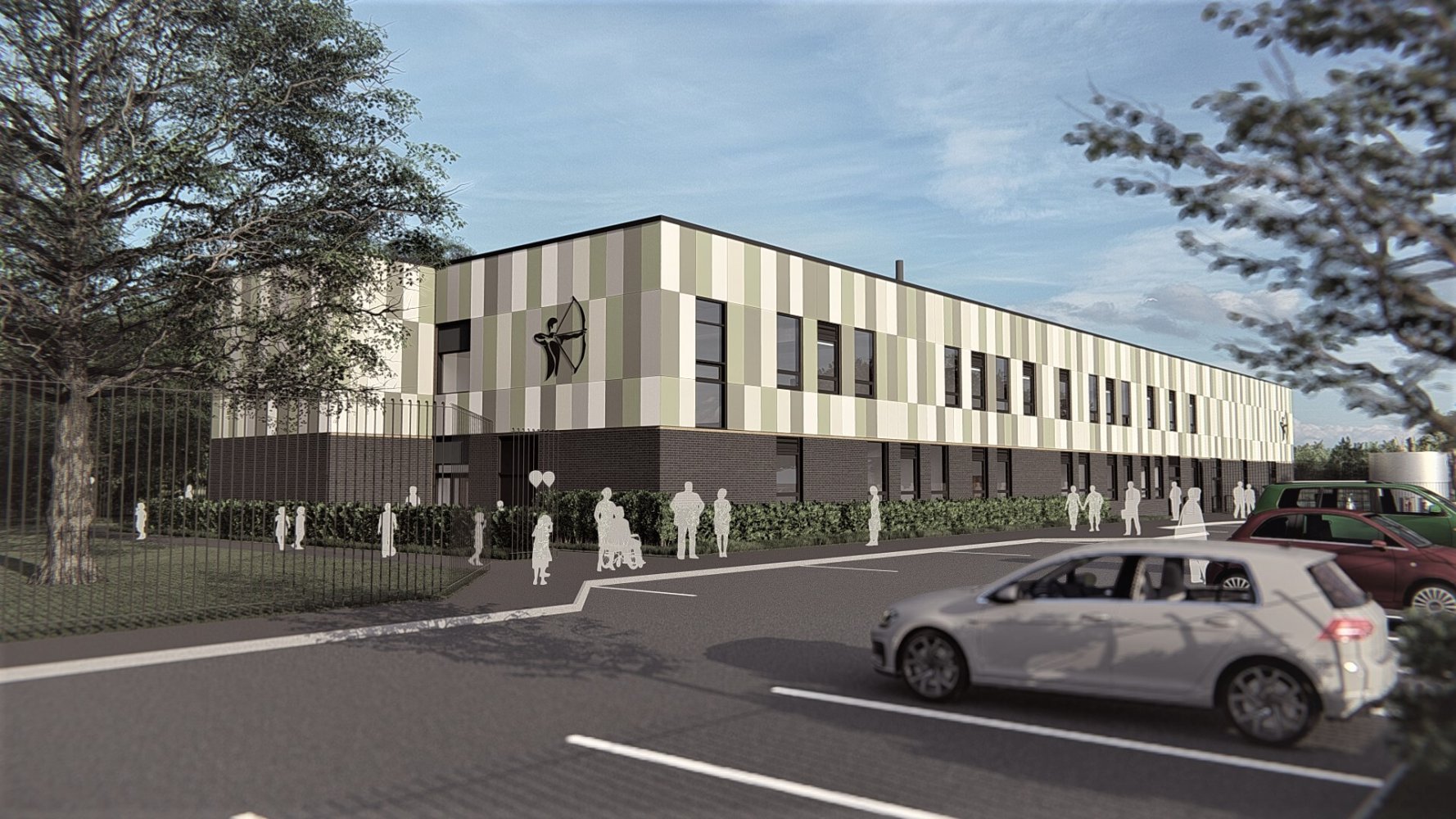 3D Visuals of Bowman Academy Leicestershire
