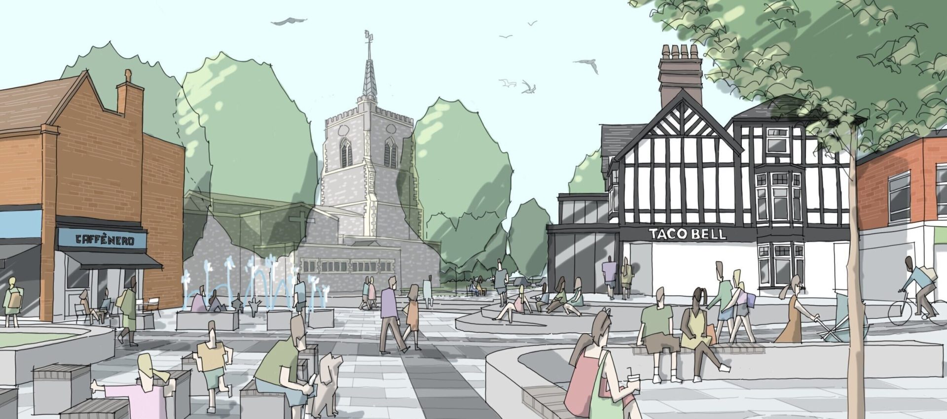Watford BC High St Public Realm