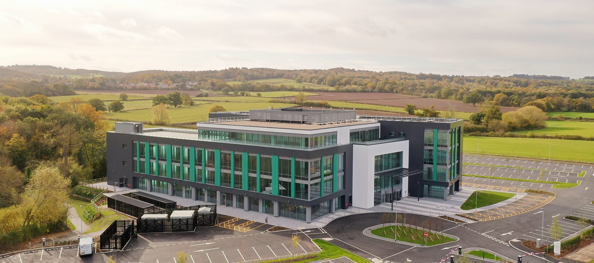 External of Loughborough University Science and Enterprise Park Offices