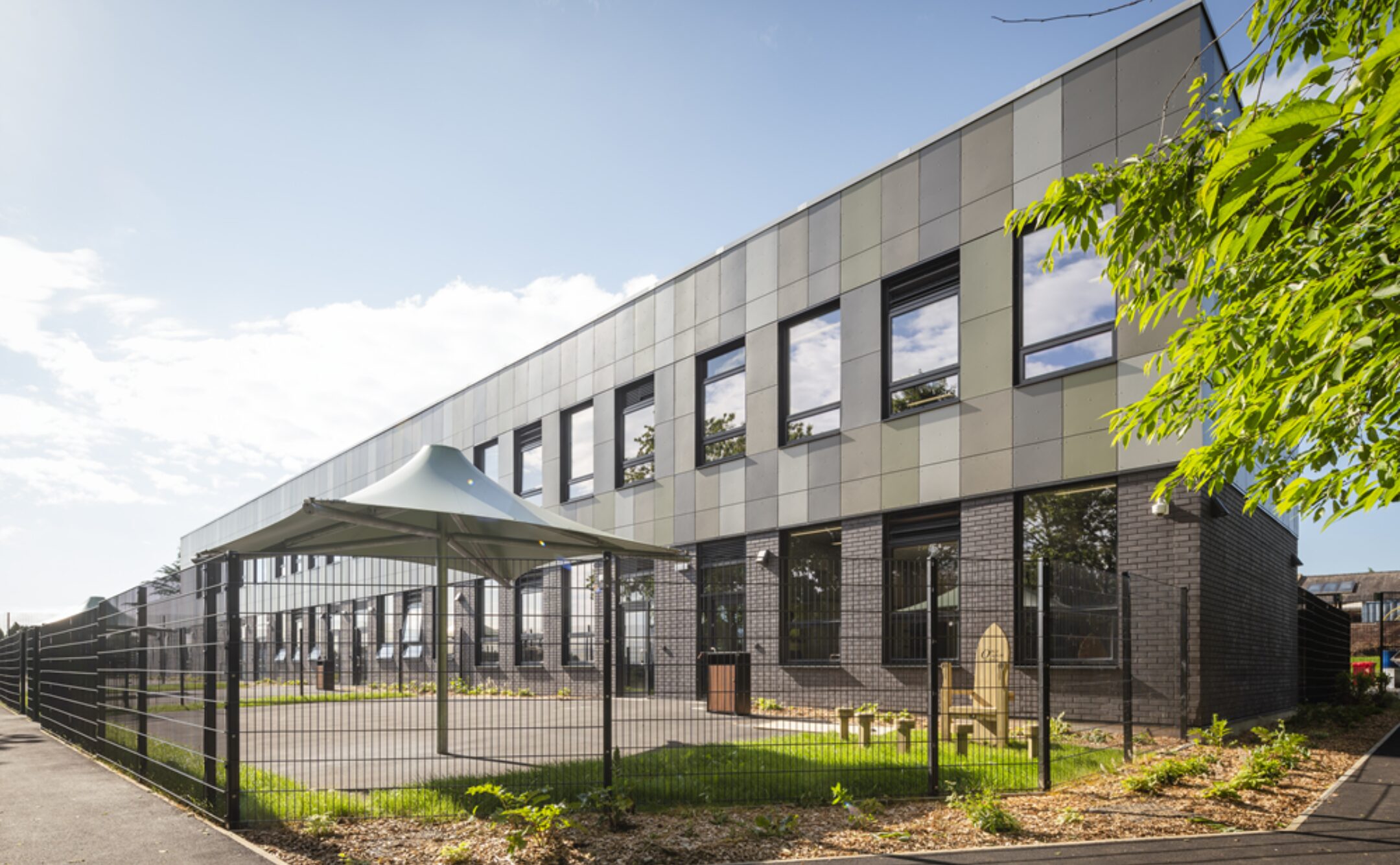 External of Bowman Academy School