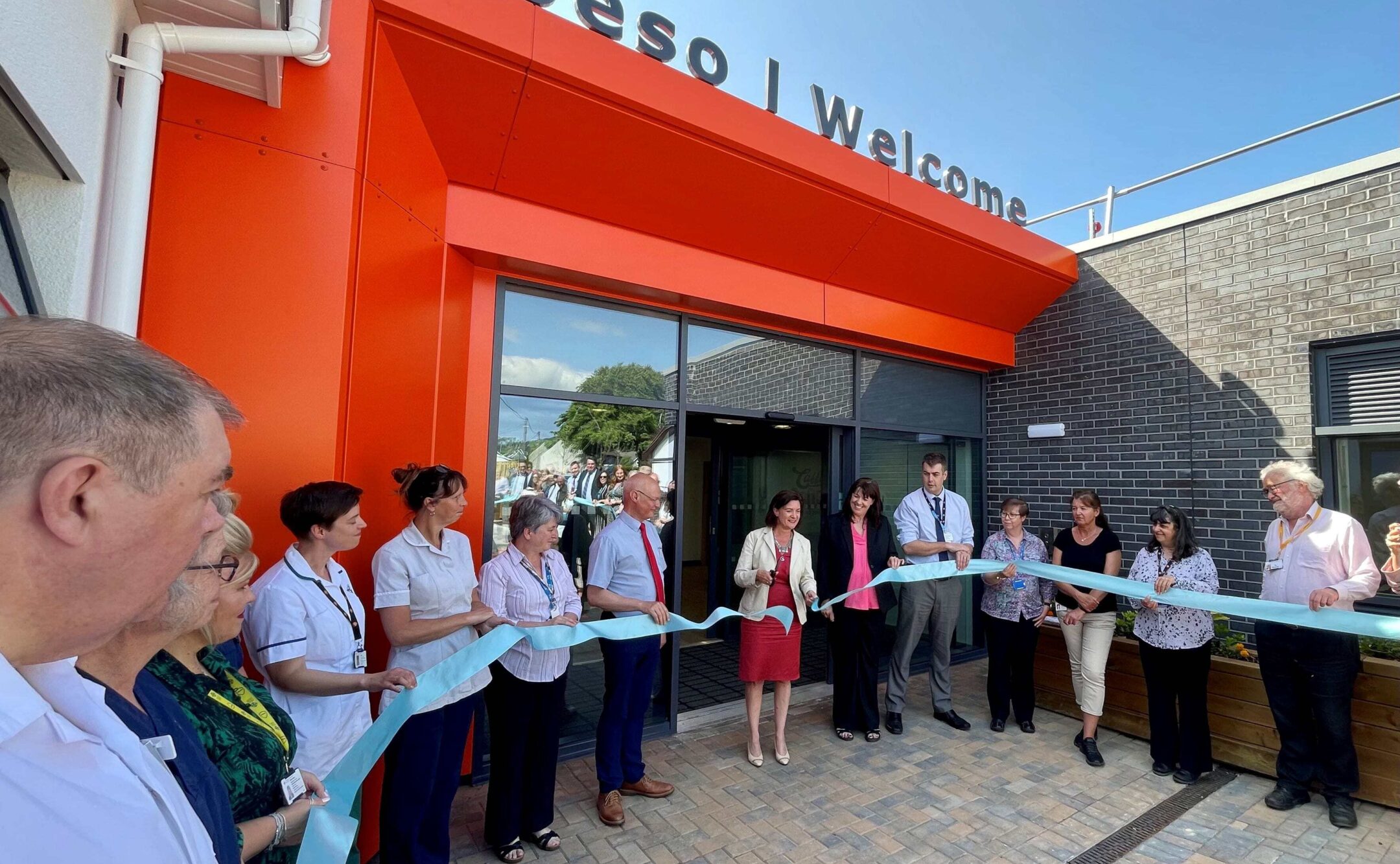Opening of Bro Ddyfi Community Hospital