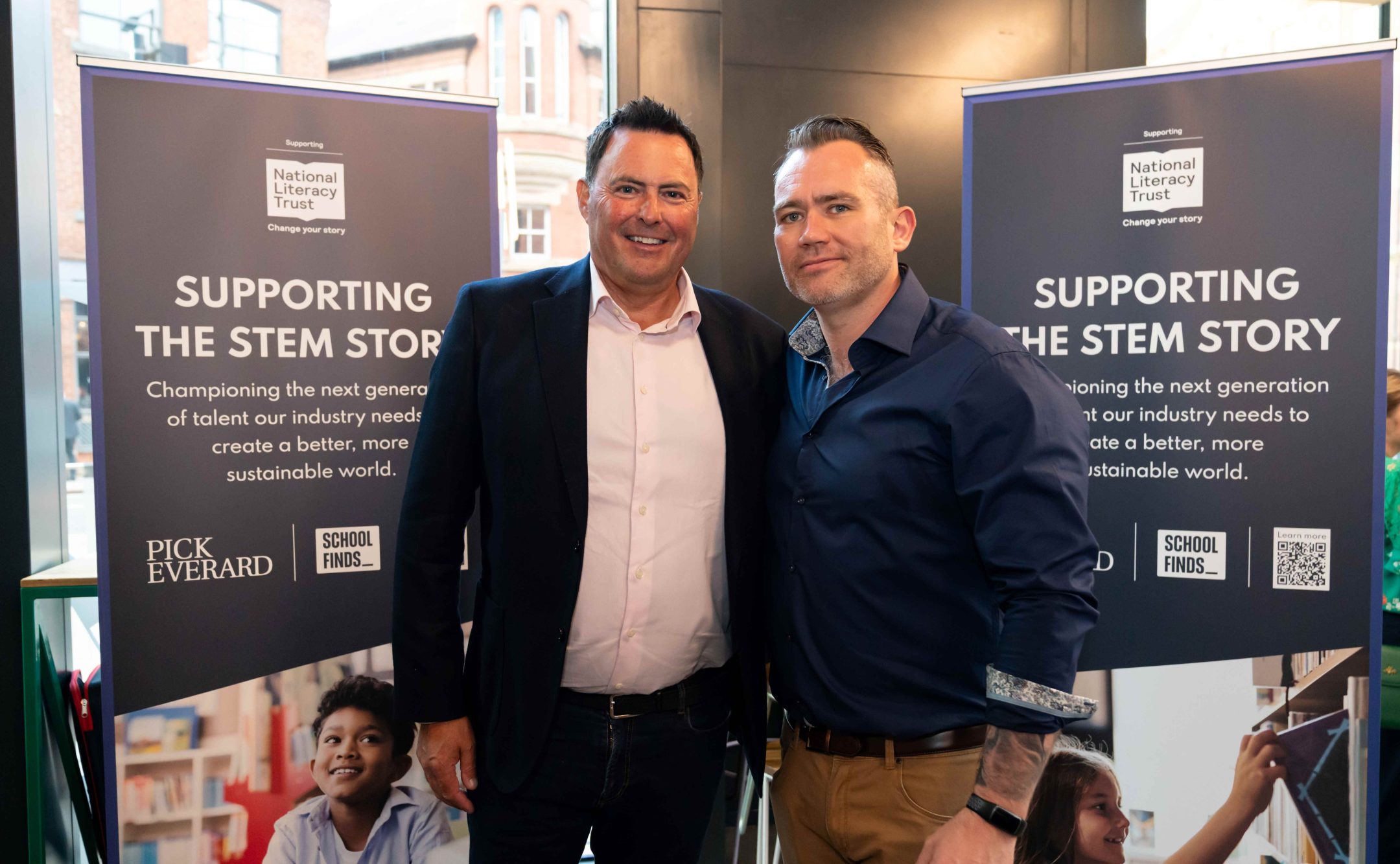 Alastair Hamilton and Gareth Osborne from Pick Everard