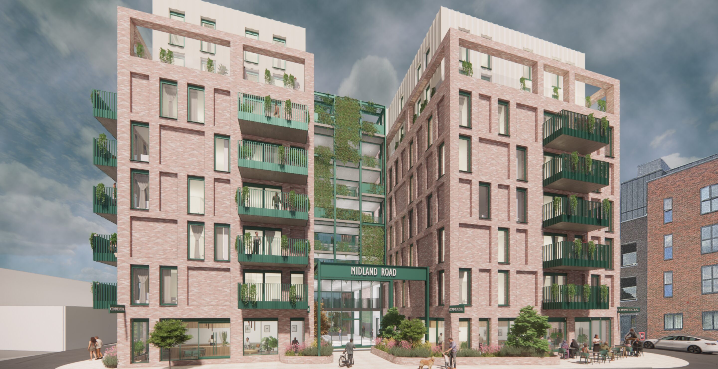 Visual of Midland Road, Bristol