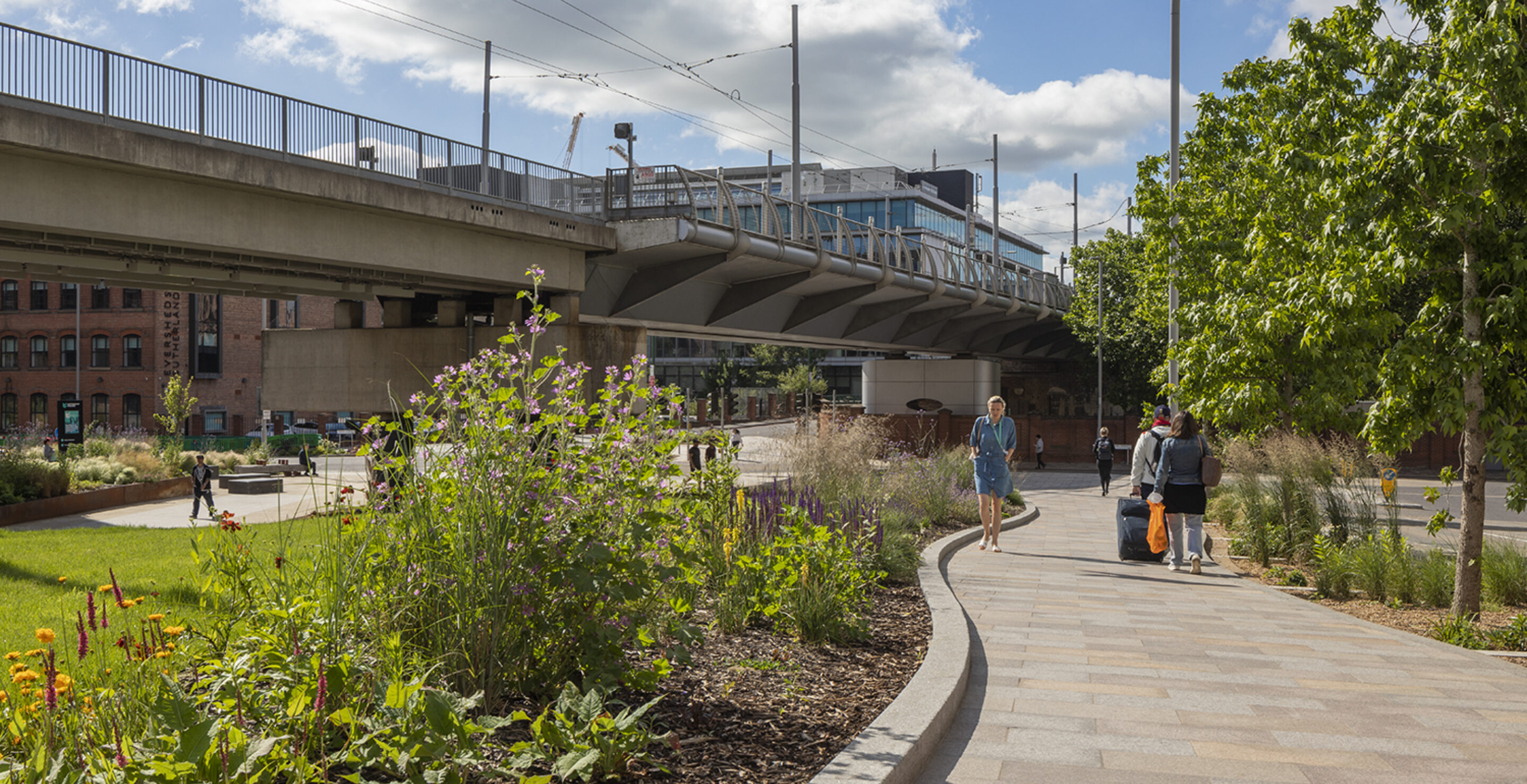 Broadmarsh in Nottingham public walkway