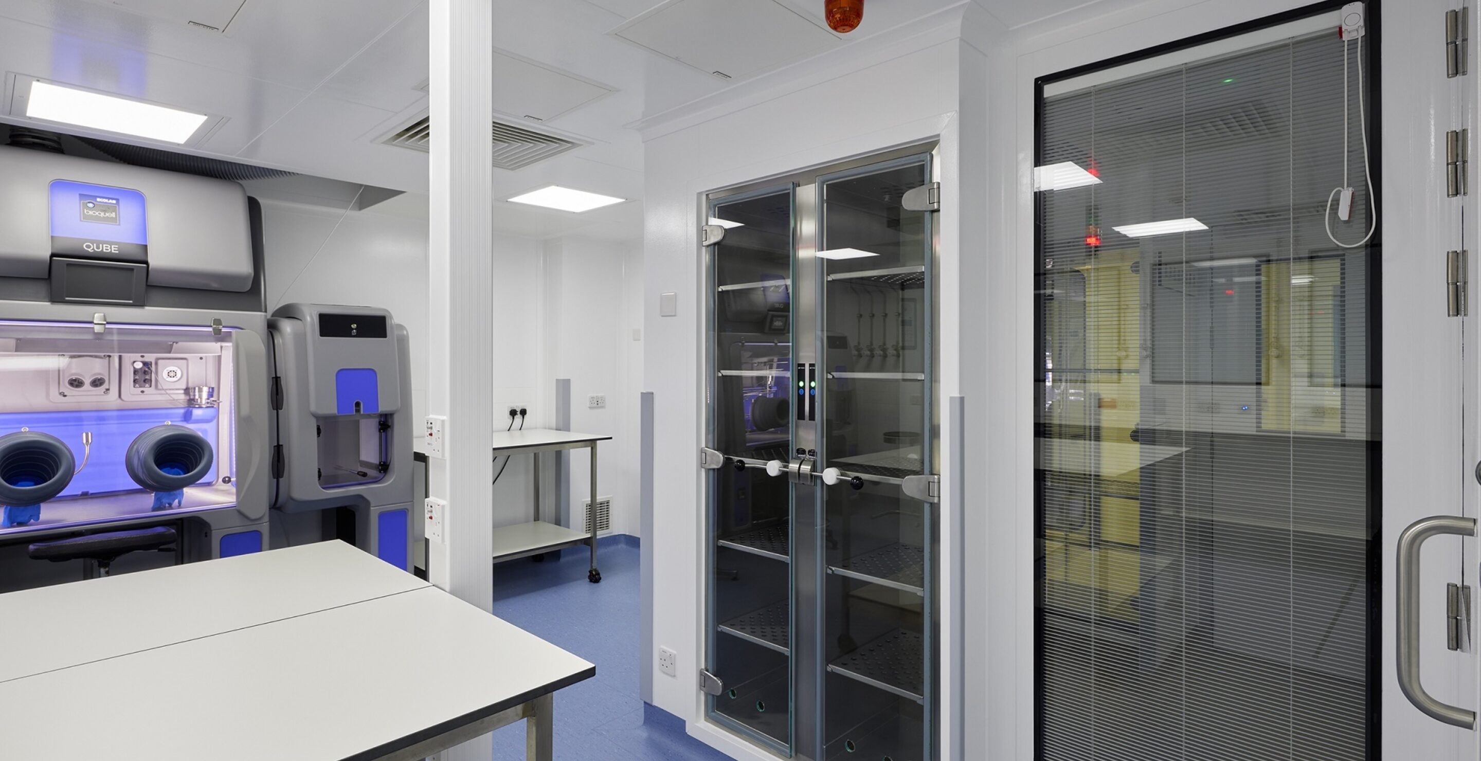 Internal of genetic treatment development facility at King’s College London