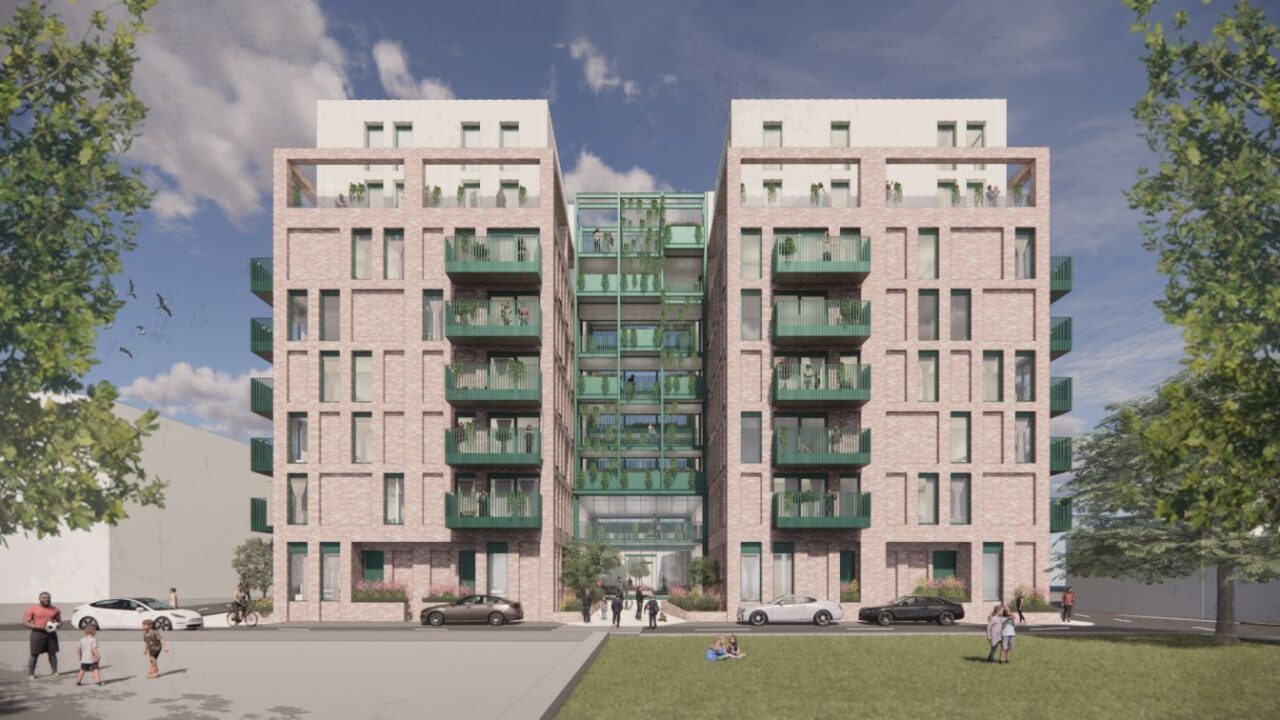 Visual of Midland Road, a residential development