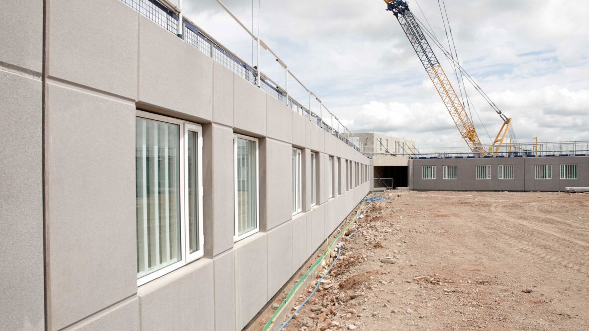External construction site