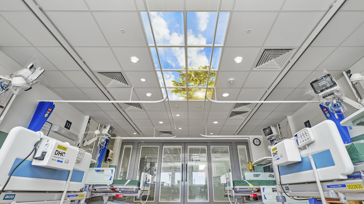 Trauma Ward with skylight