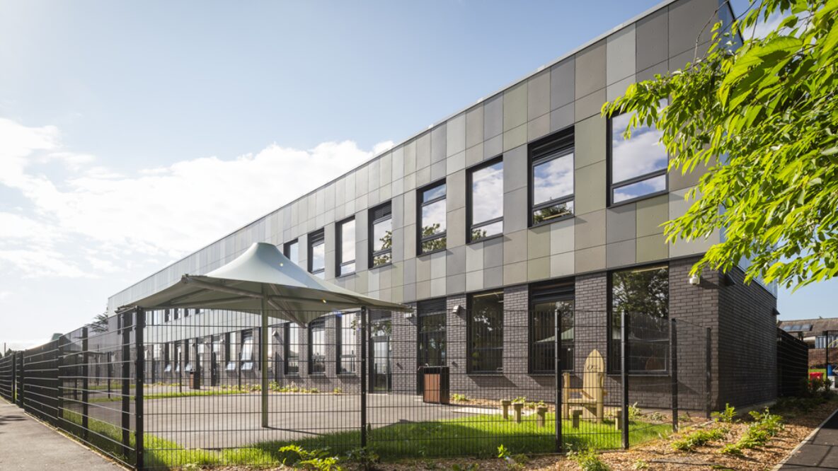 External of Bowman Academy School