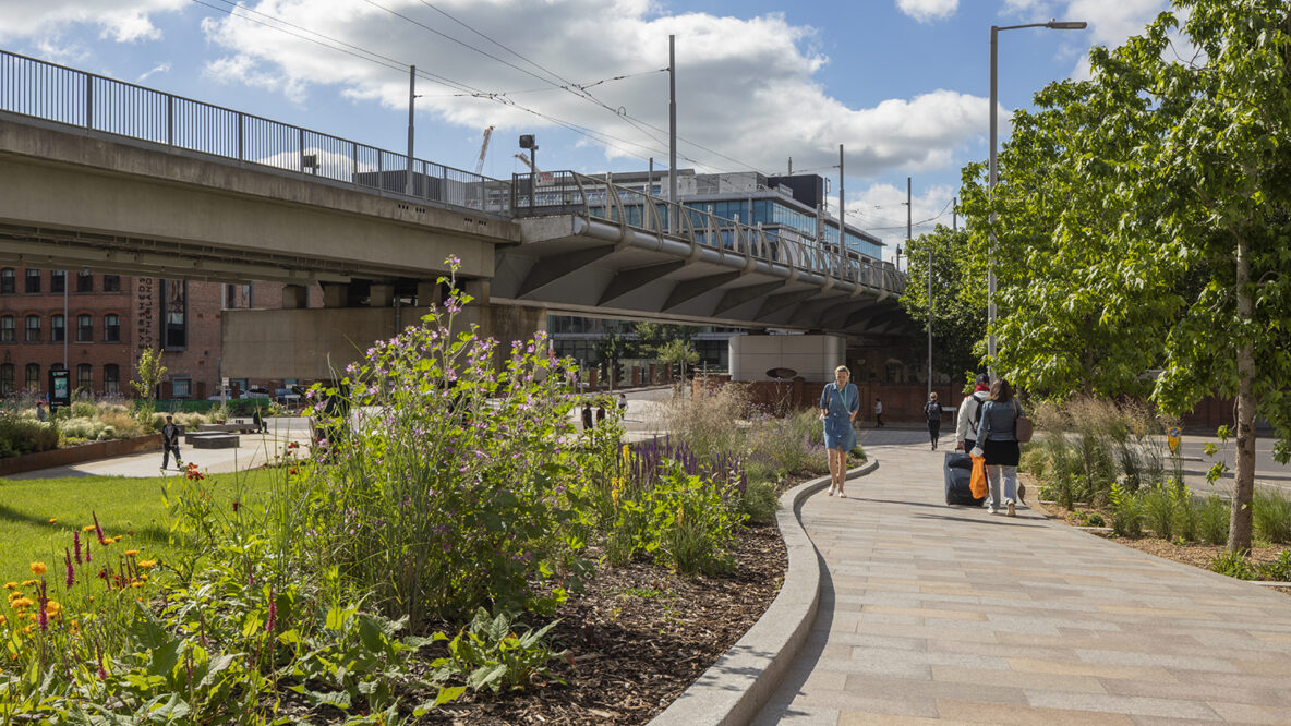 Broadmarsh in Nottingham public walkway