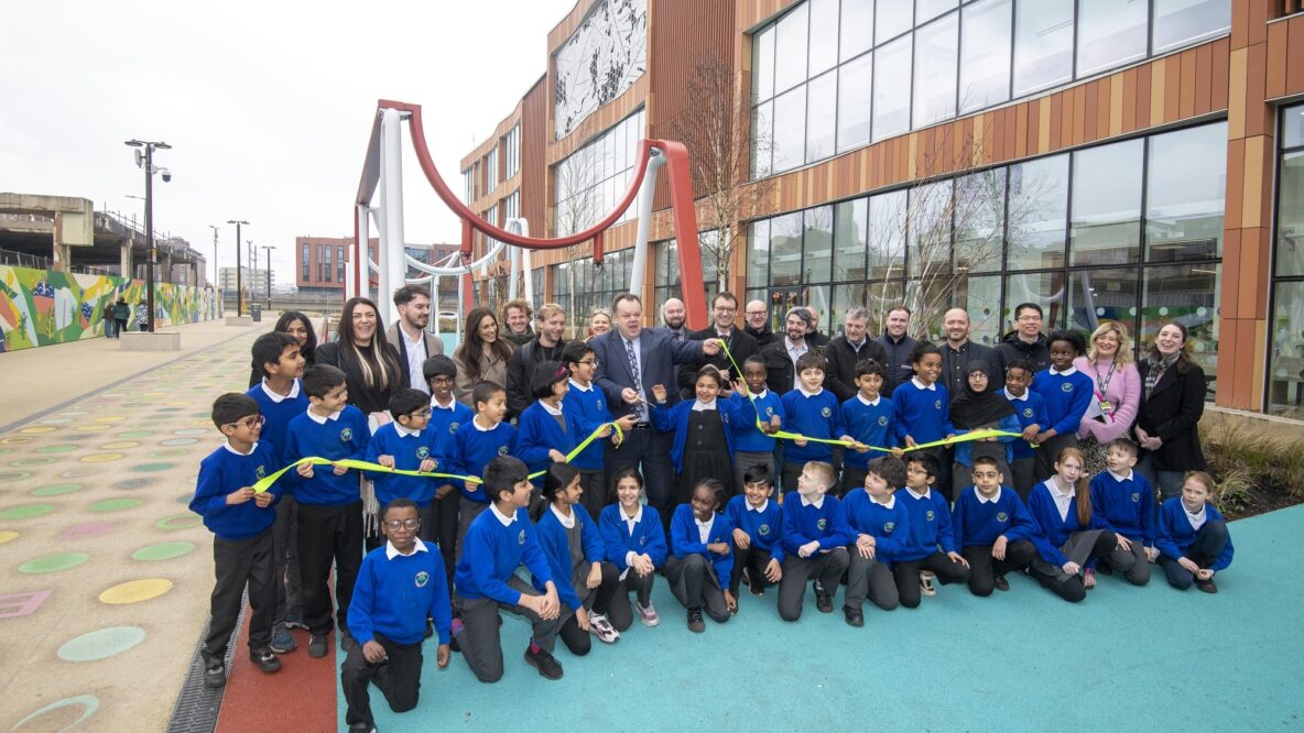 Opening of Collin Street in Nottingham