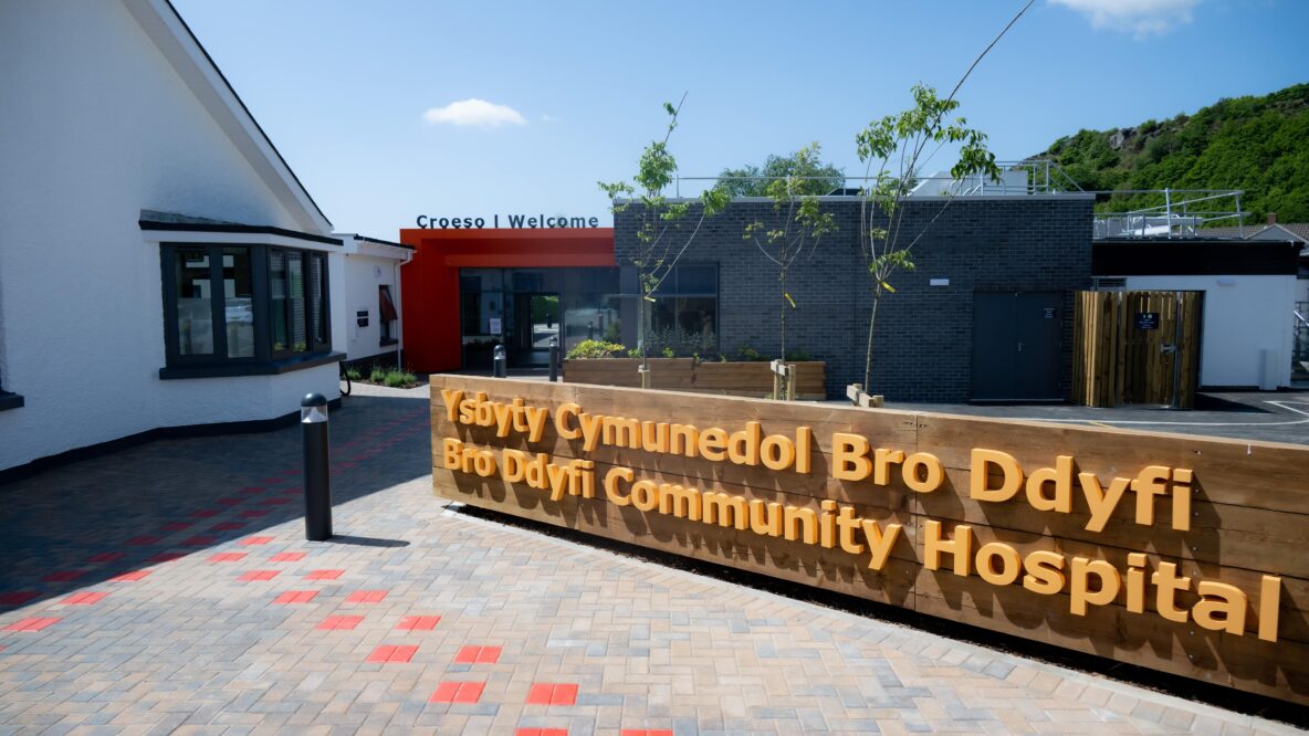 External of Bro Ddyfi Community Hospital