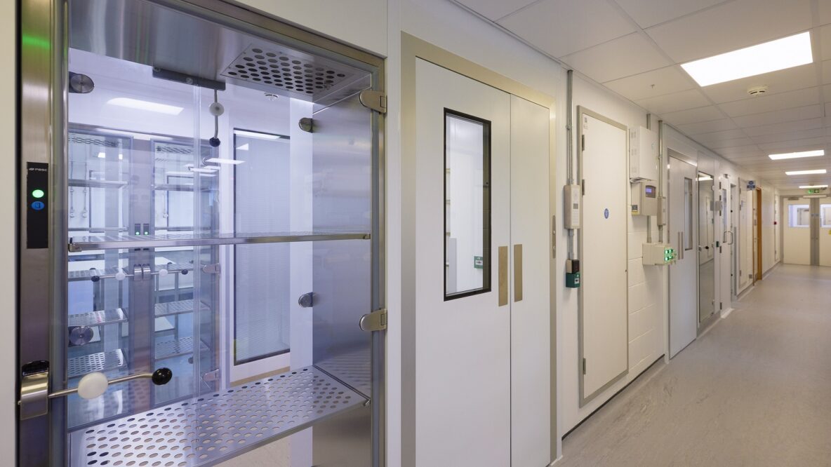 Internal of a gene facility at King's College London