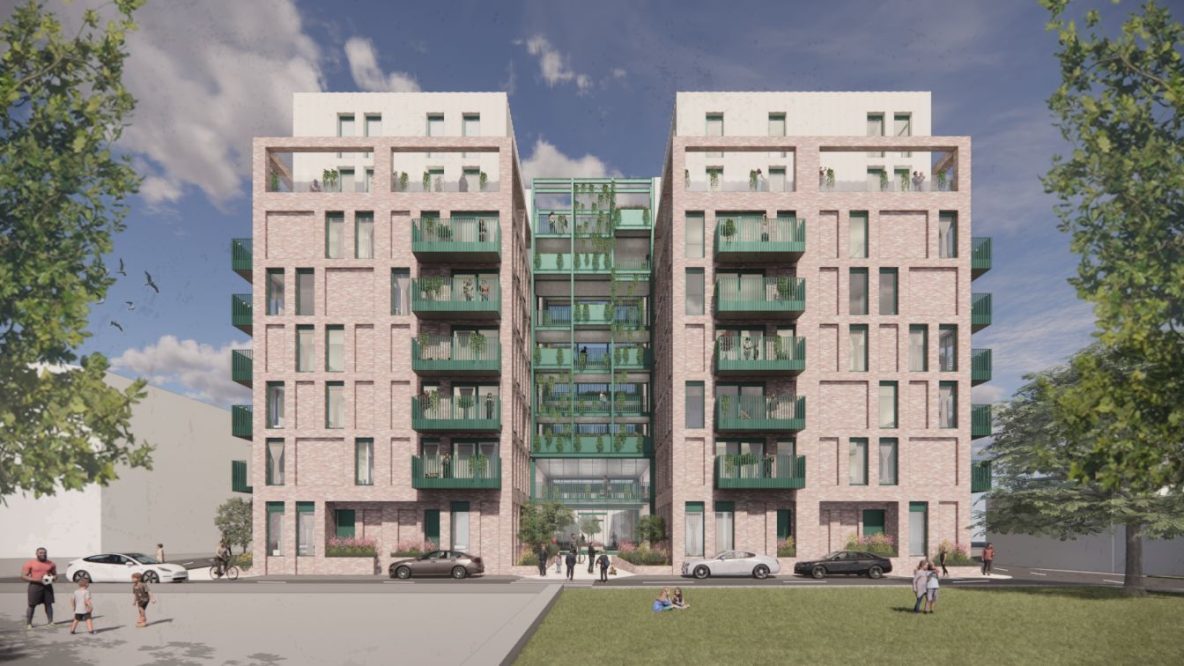 Visual of Midland Road, a residential development