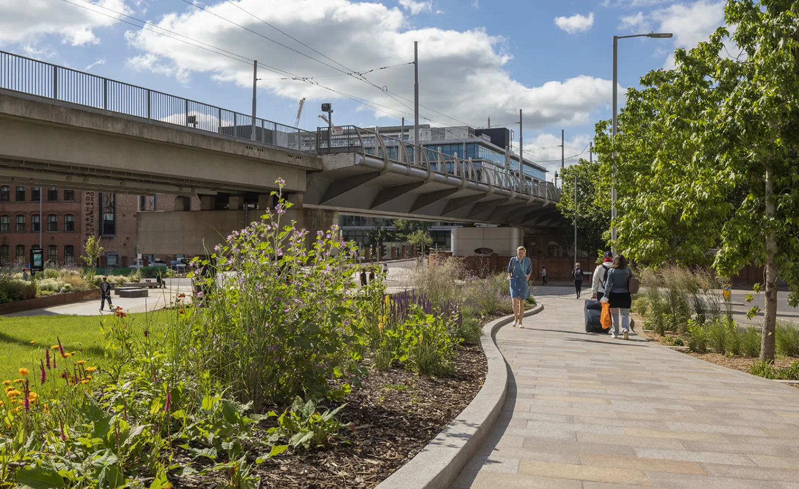Broadmarsh in Nottingham public walkway