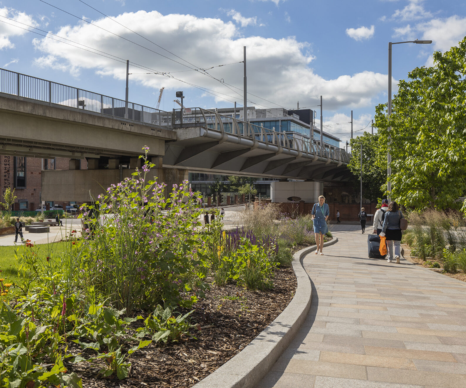 Broadmarsh in Nottingham public walkway