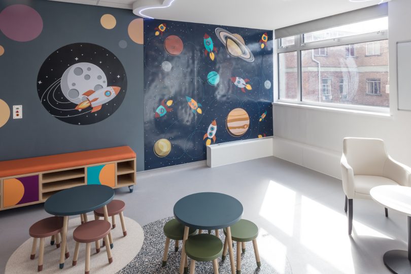 Internal of Leicester Children's Hospital