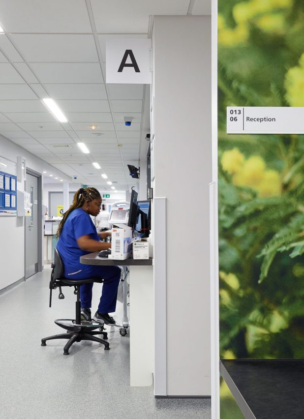 Internal of a hospital ward