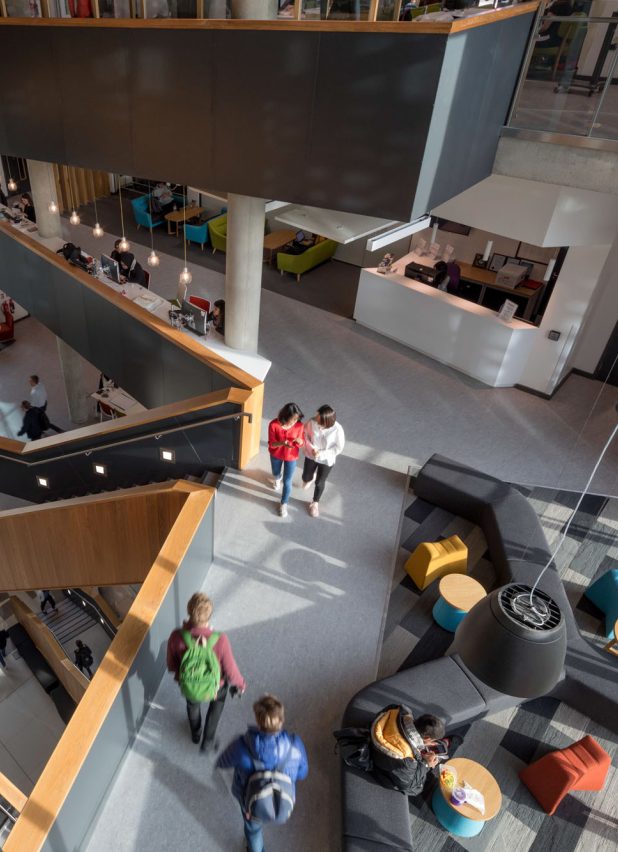 Internal of the Vijay Patel Building