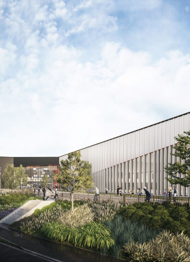 Visual of an external of the Western Way Development