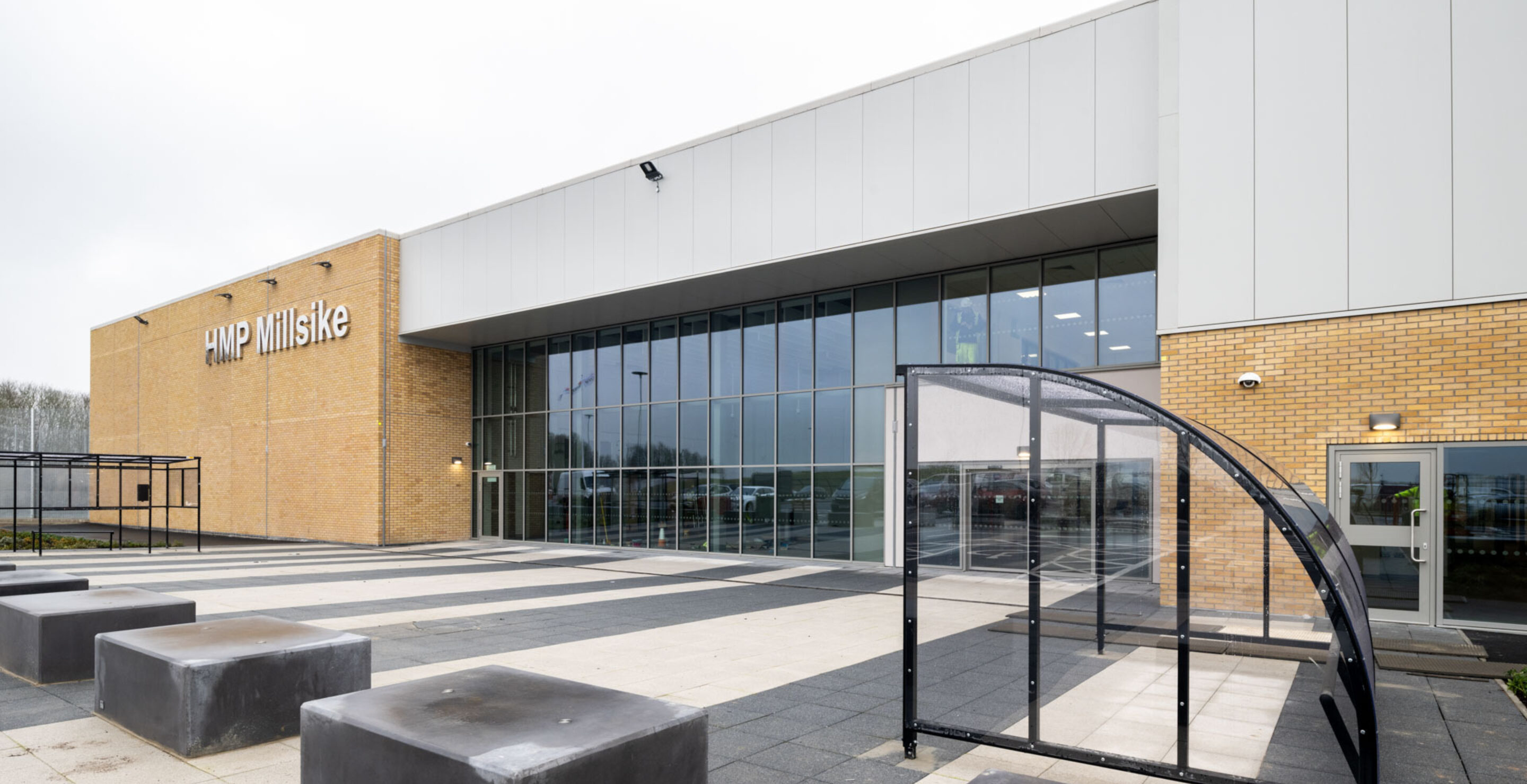 Front Entrance of HMP Millsike