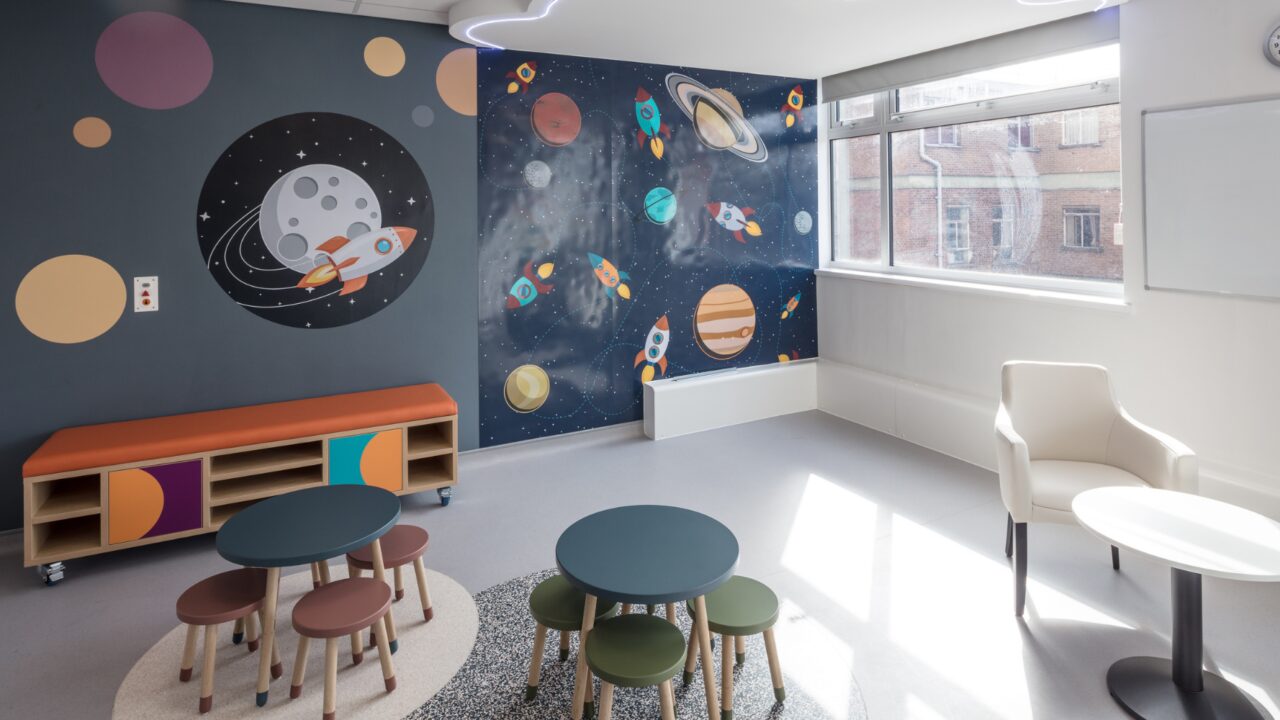 Internal of Leicester Children's Hospital
