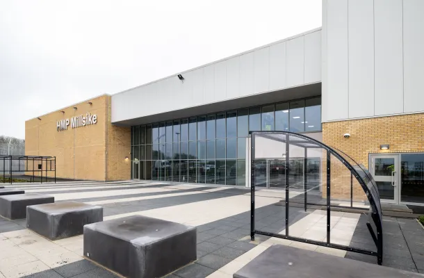 Front Entrance of HMP Millsike