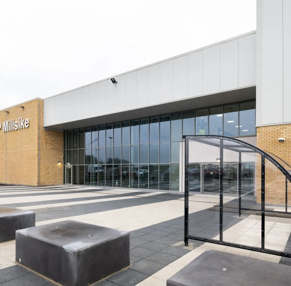 Front Entrance of HMP Millsike