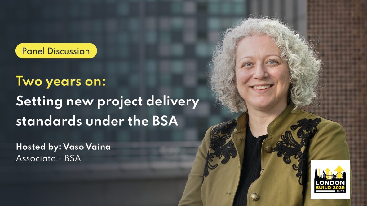 London Build Expo Vaso Associate BSA