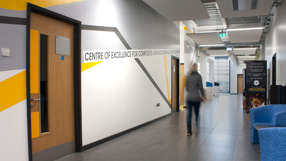 Internal of the CECAMM building