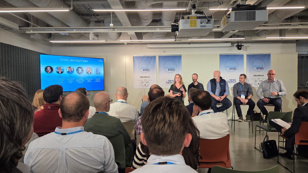 Panel at Circular Steel