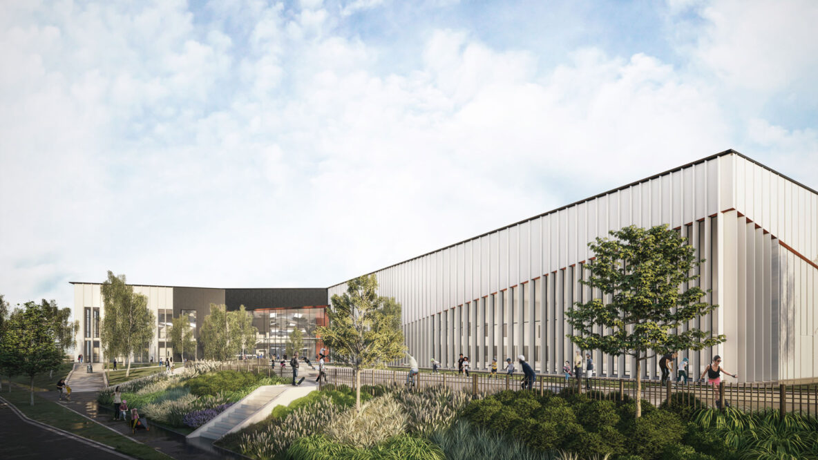 Visual of an external of the Western Way Development