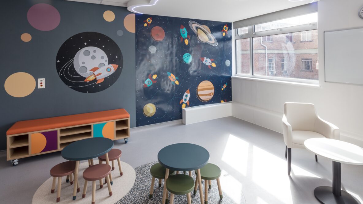 Internal of Leicester Children's Hospital