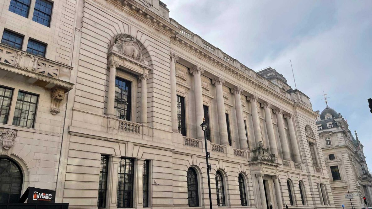 Outside of historic building